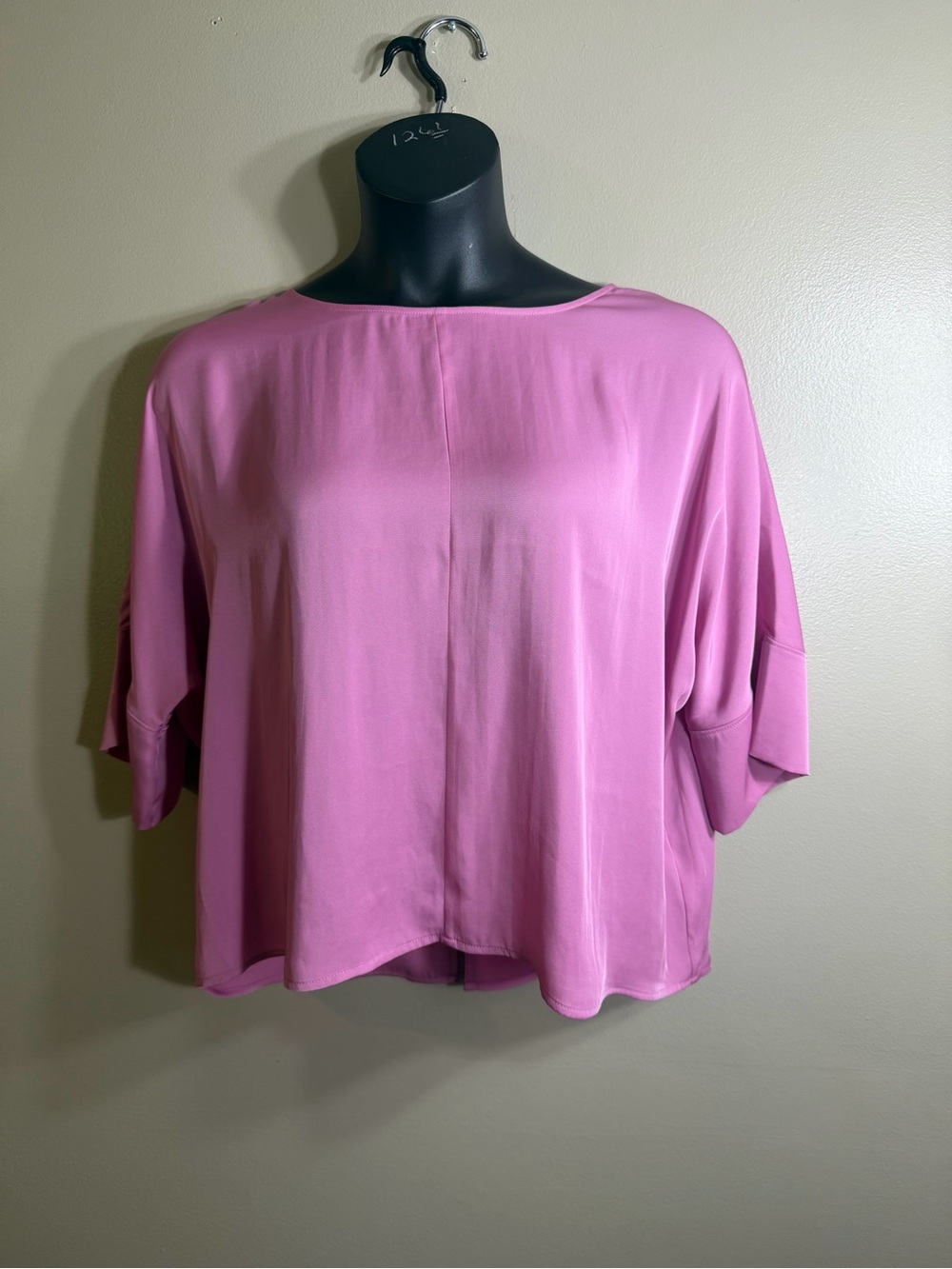 NWT Express Pink Dolman Sleeve Blouse Large